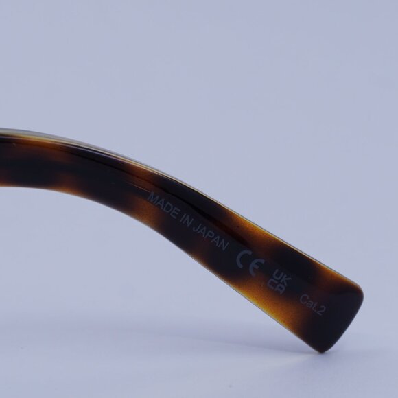 Saint Laurent SL662 002 Sunglasses Havana Rectangle Frame, Brown Lenses - Picture 9 of 11